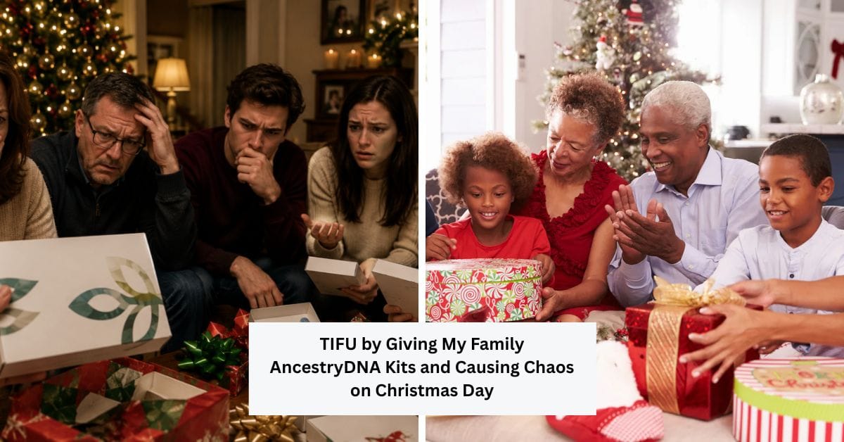 TIFU by Giving My Family AncestryDNA Kits and Causing Chaos on Christmas Day