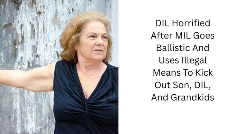 DIL Horrified After MIL Goes Ballistic And Uses Illegal Means To Kick Out Son, DIL, And Grandkids