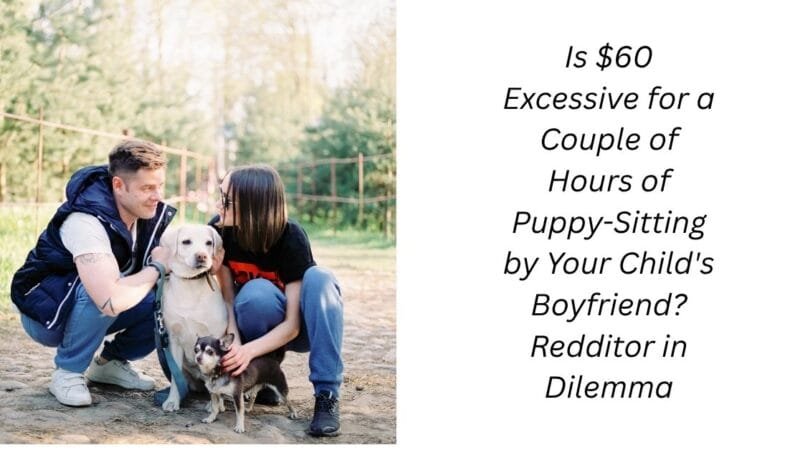 Is $60 Excessive for a Couple of Hours of Puppy-Sitting by Your Child’s Boyfriend? Redditor in Dilemma