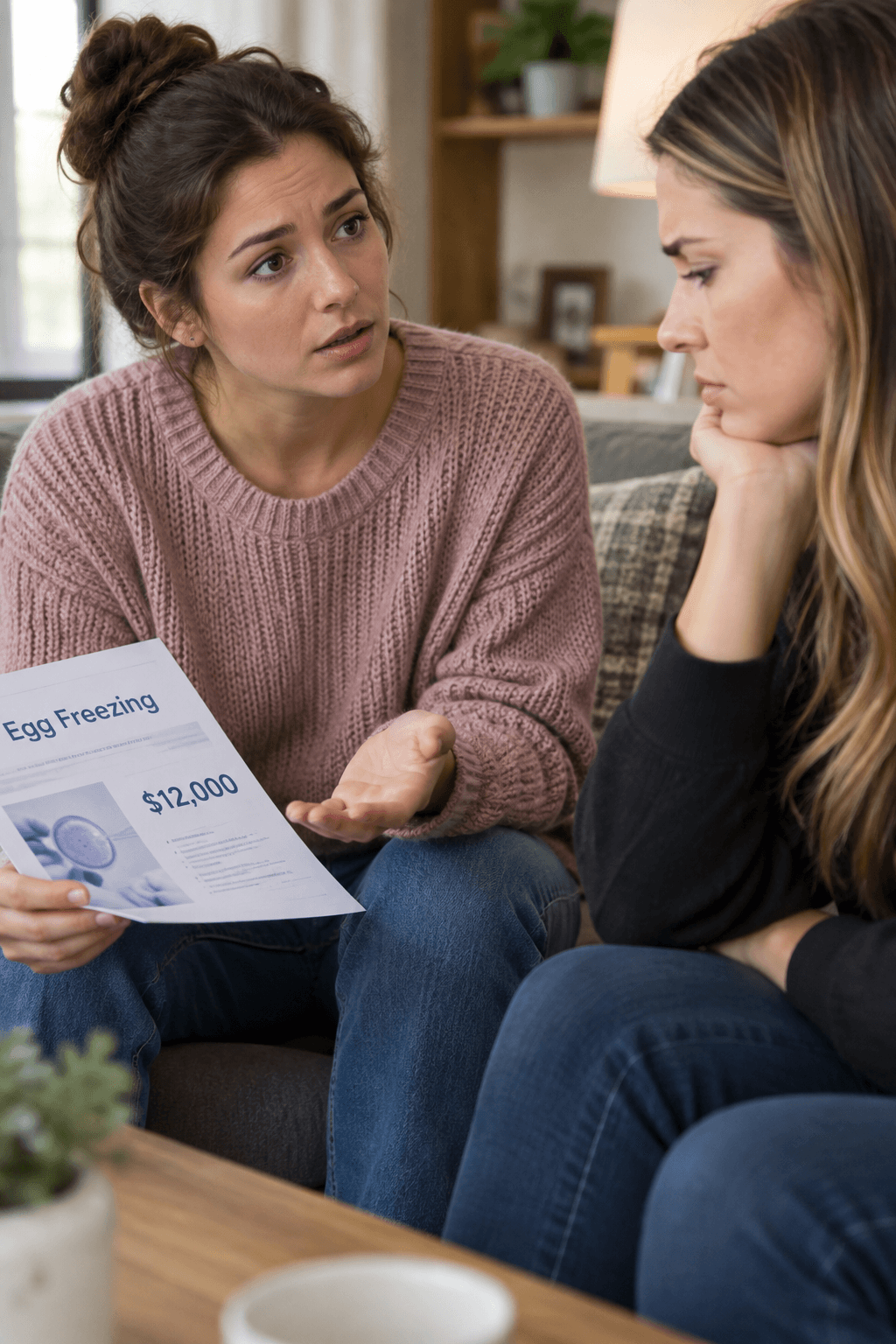 My Sister Says I Should Help Pay $12,000 to Freeze Her Eggs