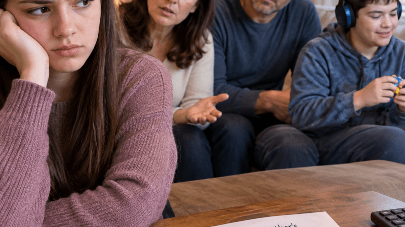 Teen Accuses Parents Of Favoritism After They Increase Autistic Brother’s Monthly Expenditure To 4 Times His Own Allowance