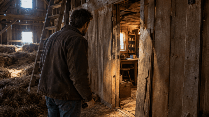 The Secret Room Behind Our Hayloft Wall Revealed a Side of My Late Father I Never Knew