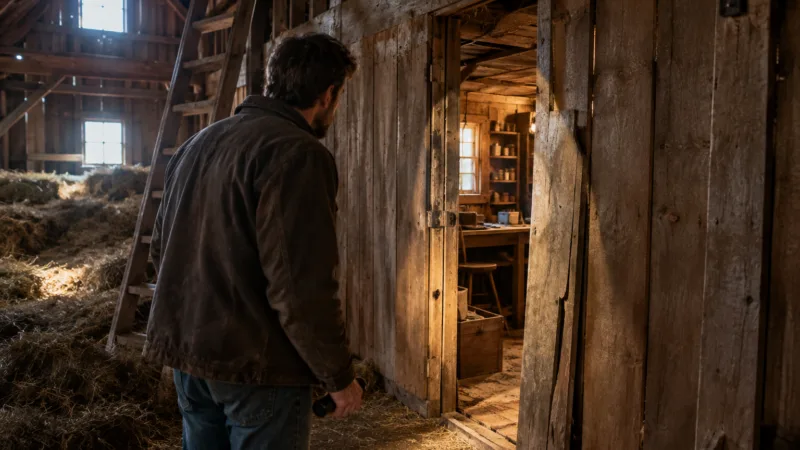 The Secret Room Behind Our Hayloft Wall Revealed a Side of My Late Father I Never Knew