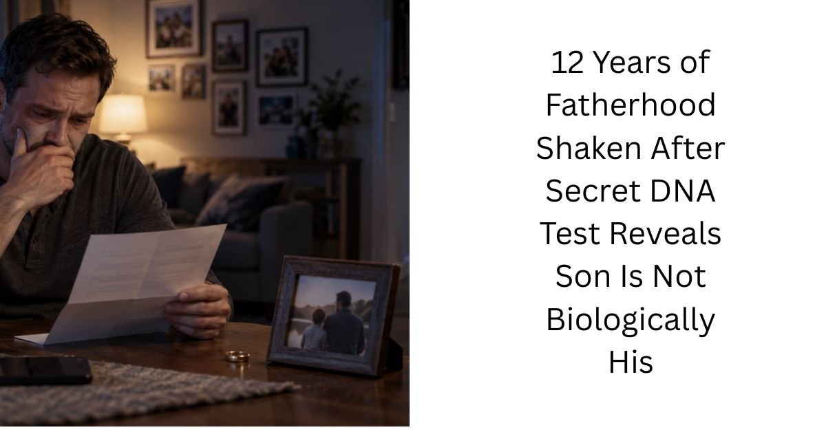 12 Years of Fatherhood Shaken After Secret DNA Test Reveals Son Is Not Biologically His
