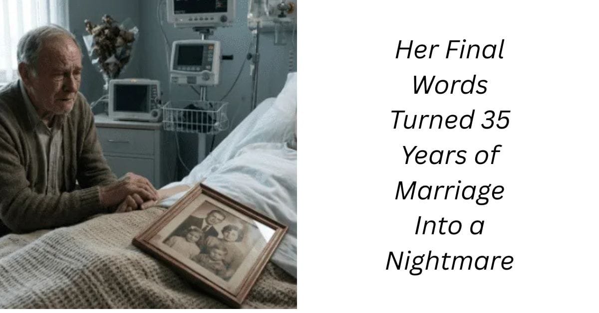 Her Final Words Turned 35 Years of Marriage Into a Nightmare