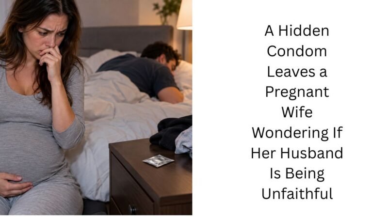 A Hidden Condom Leaves a Pregnant Wife Wondering If Her Husband Is Being Unfaithful