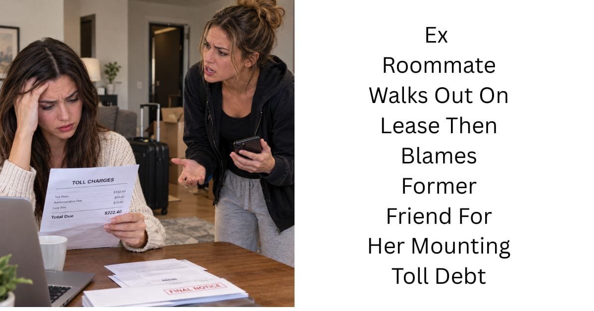 Ex Roommate Walks Out On Lease Then Blames Former Friend For Her Mounting Toll Debt