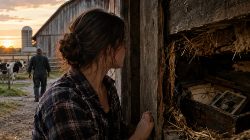 Behind the Hayloft Wall: A Dead Dairy Farmer’s Hidden Secret Changed Everything I Believed About Family