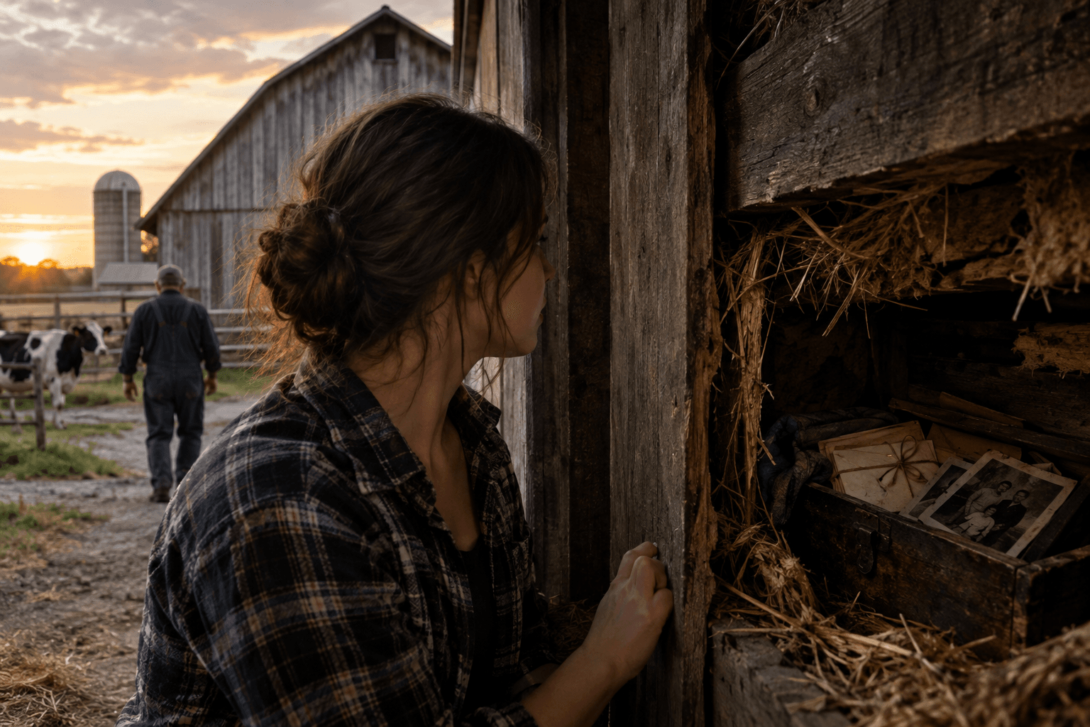 Behind the Hayloft Wall: A Dead Dairy Farmer’s Hidden Secret Changed Everything I Believed About Family