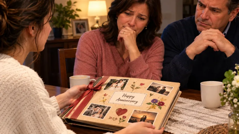 I Brought My Parents a Handmade Anniversary Album—But They Had a Very Different Reason for Inviting Me to Dinner