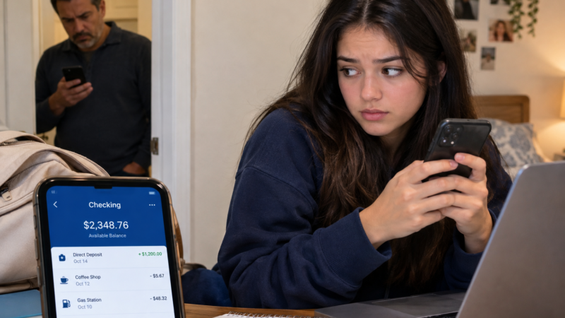 AITA for Opening a Secret Bank Account Behind My Dad’s Back?