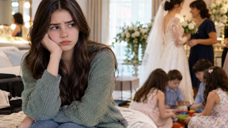 AITA for Not Giving Up My Plans to Help My Aunt on Her Wedding Day?