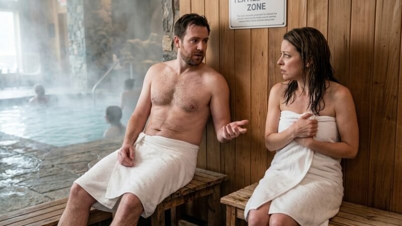 AITA for Not Covering Up at a Textile-Free Wellness Spa Around My Coworker?
