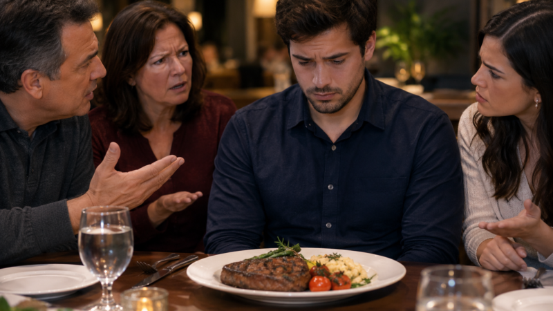 My Family Got Angry Because I Ordered an Expensive Meal at Dinner