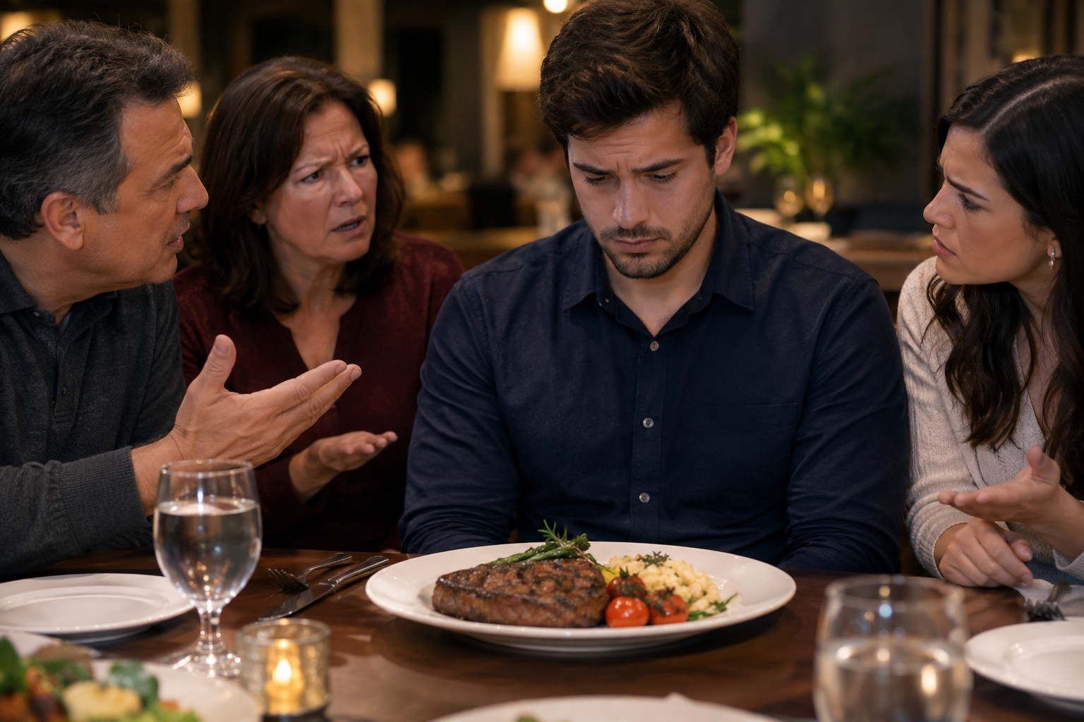 My Family Got Angry Because I Ordered an Expensive Meal at Dinner