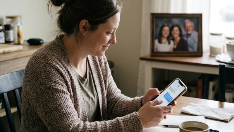 After My Mom Died, My Dad Started Sending Me a Text Every Single Morning