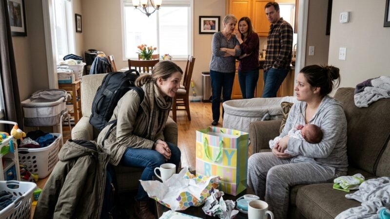 Woman Travels Three Hours to Meet Her Friend’s Newborn, Only to Discover Her Visit Was Being Secretly Judged