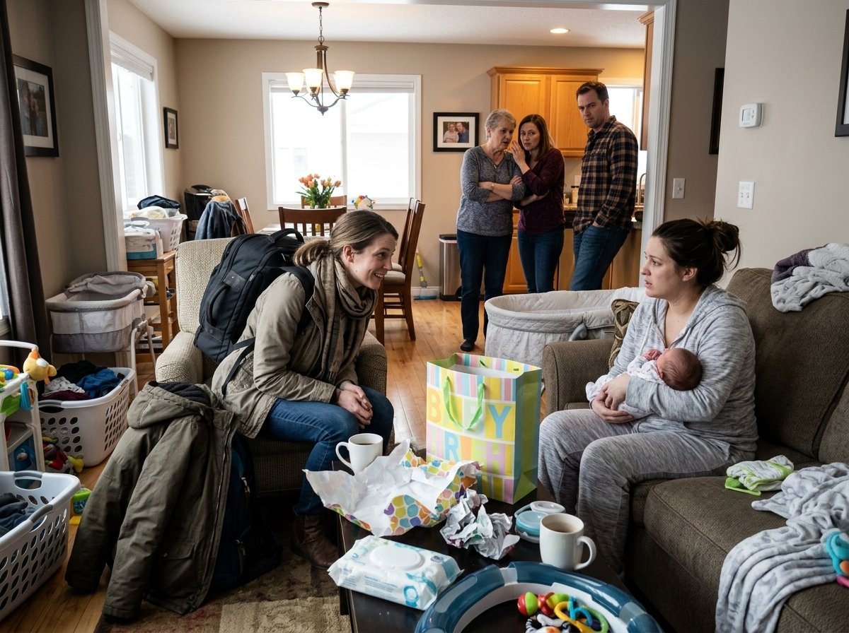 Woman Travels Three Hours to Meet Her Friend’s Newborn, Only to Discover Her Visit Was Being Secretly Judged