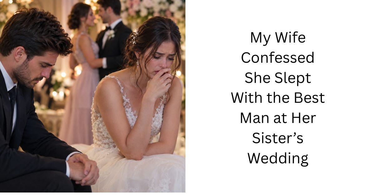 My Wife Confessed She Slept With the Best Man at Her Sister’s Wedding