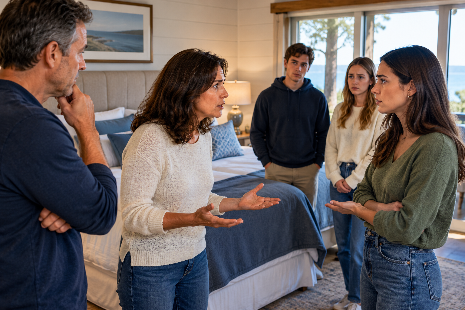 AITA for Giving My Children the Best Bedroom in Our Family Vacation House?