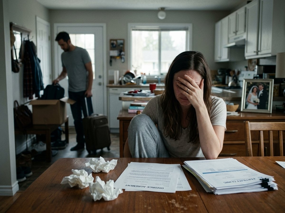 My Husband Is Divorcing Me After 10 Years of Marriage Because I’m Infertile