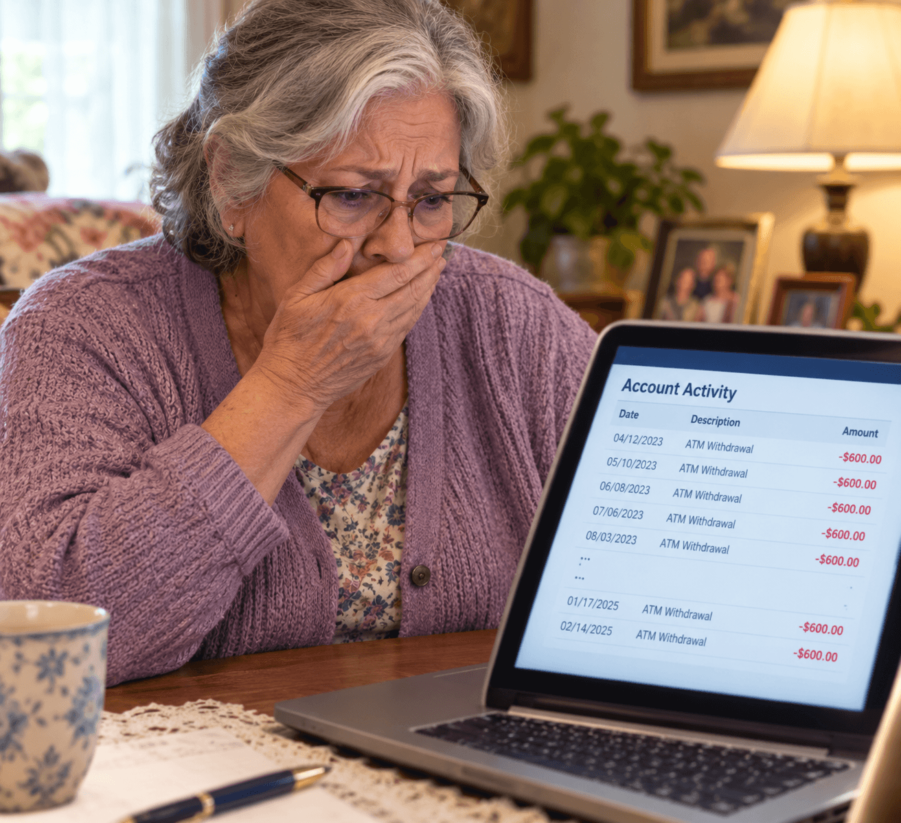 I Checked My Grandma’s Bank Account and Found 28 Months of Missing $600 Withdrawals